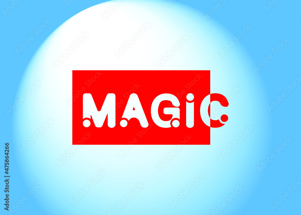 MAGIC letter logo and icon design template MAGIC letter logo and icon design template
