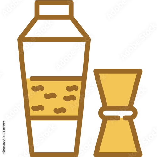 cocktail one color icon