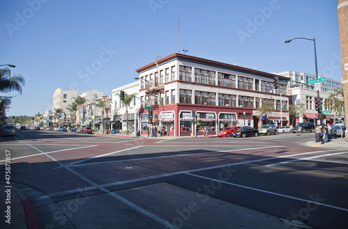 Streets of Pasadena,California,USA