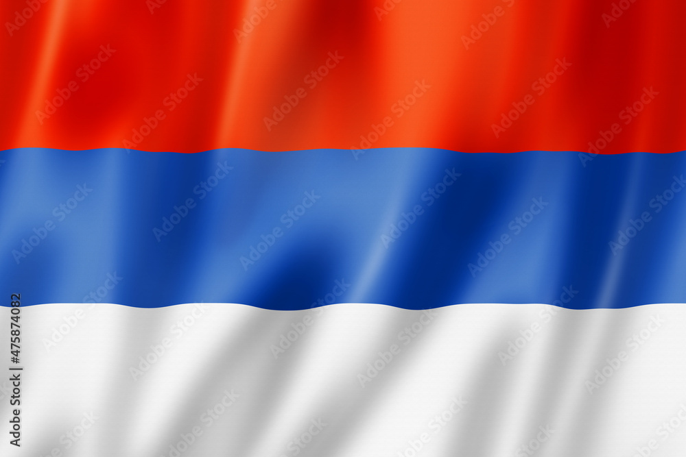 Naklejka premium Misiones province flag, Argentina