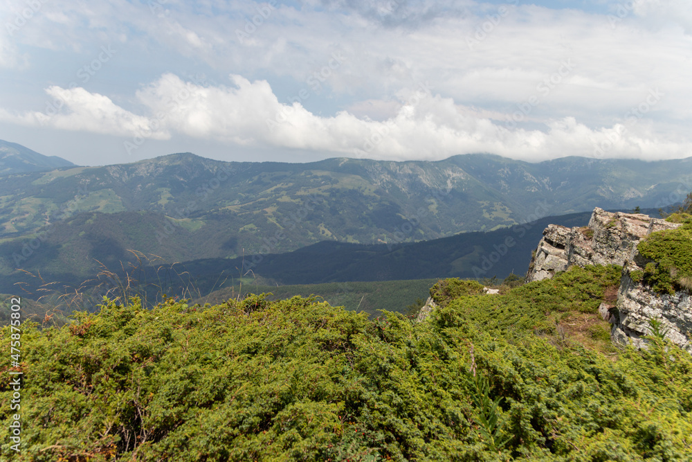 Beautiful landscape on the slopes of Stara Planina, Serbia