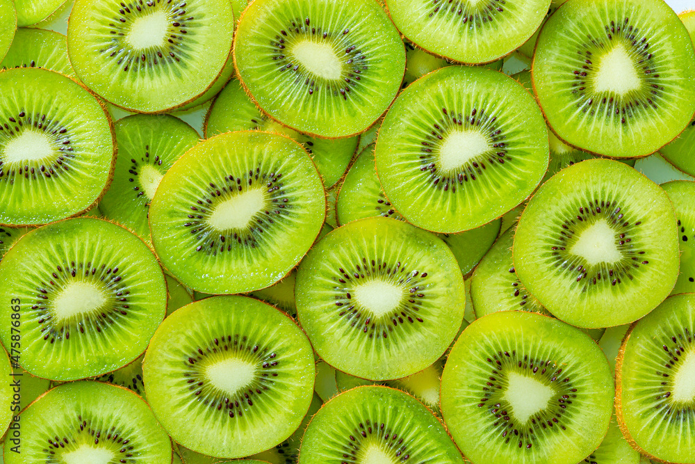 Kiwi Macro,Fresh Kiwi fruit sliced use for background Kiwi Macro,Fresh Kiwi fruit sliced use for background