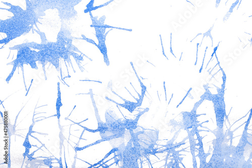 abstract acrylic watercolor paint brush stroke texture isolated on white background for logo and banner. design, creative, and illustration.