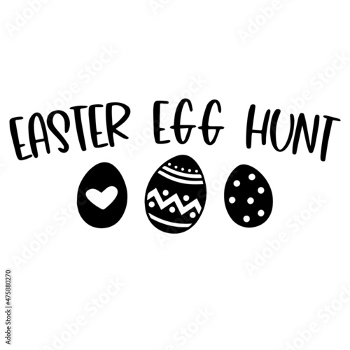 easter egg hunt logo inspirational quotes typography lettering design