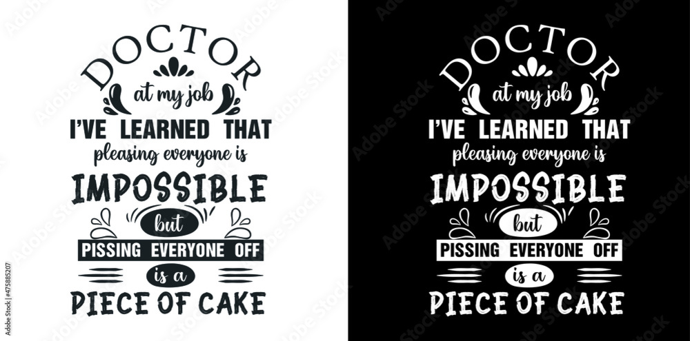 Fototapeta premium profession tshirt design, Typography tshirt design, vector tshirt, t-shirt design, custom tshirt design, tshirt, trendy tshirt design.