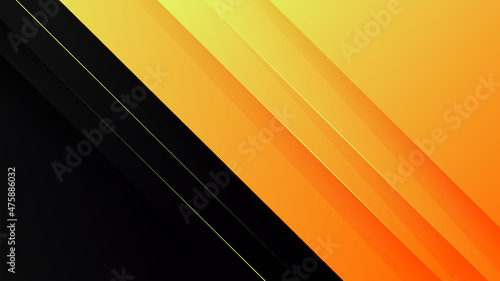 Premium abstract vector background with gradient color and dynamic shadow on background. 