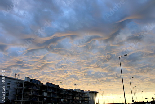 Clouds in the shape of waves!