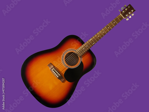 acoustic six-string guitar