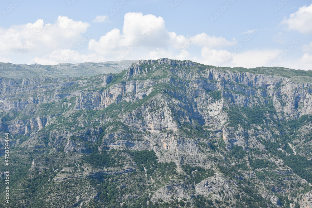 Northern Albanian mountains in Vermosh, Albania. Visit Albania