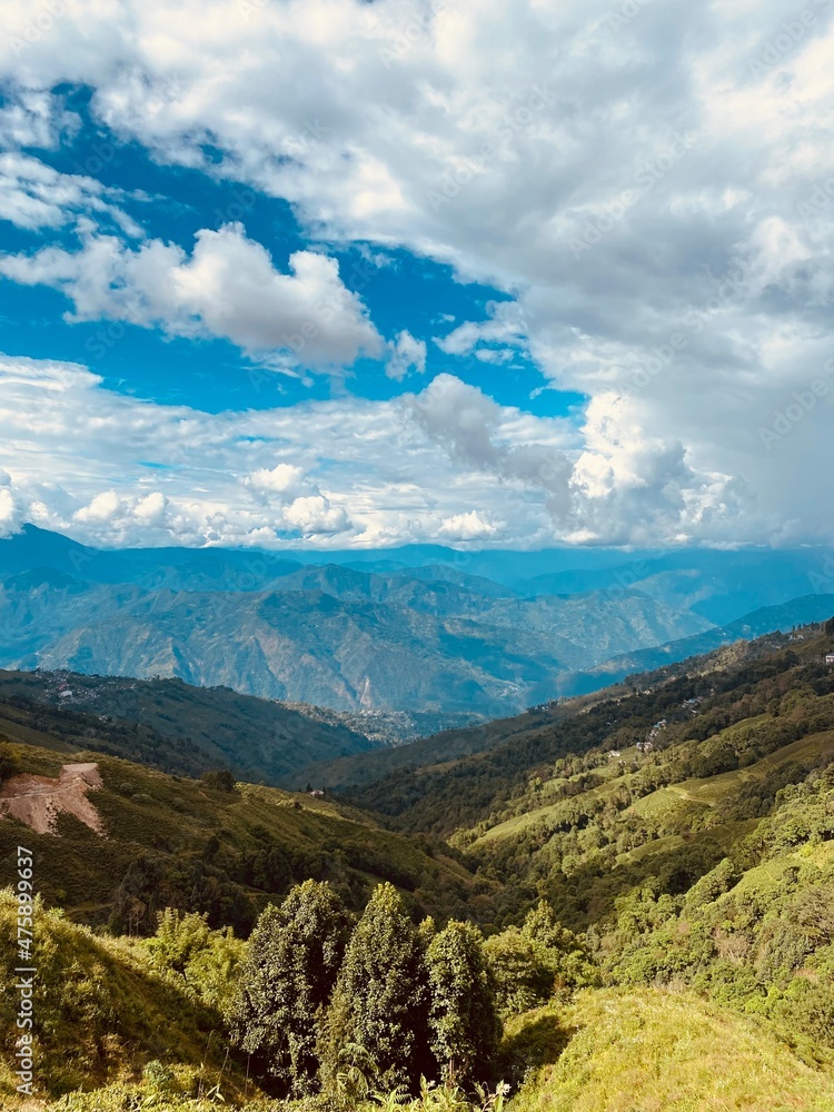 Obraz premium landscape with blue sky