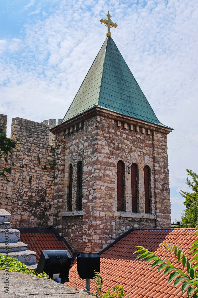 Obraz premium Church tower Belgrade