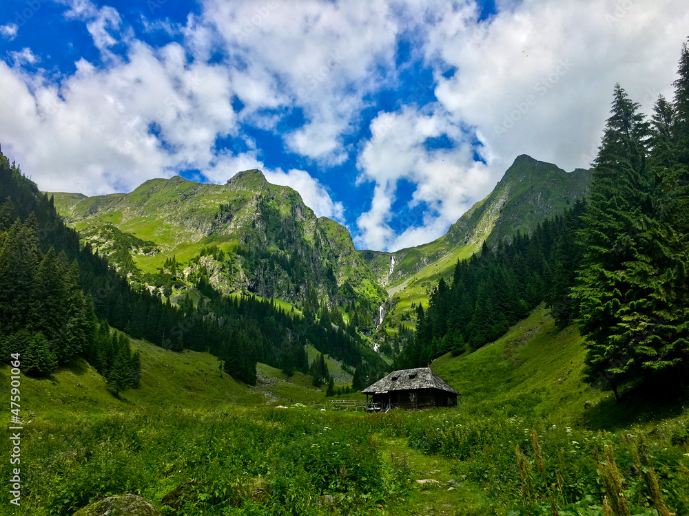 Bad Valley, Fagaras Mountains, Romania 