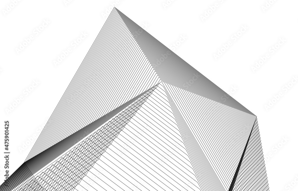 Fototapeta premium abstract architectural background