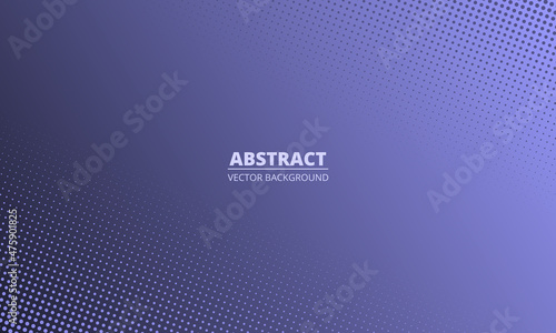 Abstract halftone gradient very peri background. Cartoon style purple violet backdrop with halftone. Vector illustration trendy color of the year 2022 for banner, graphic design, poster or card.
