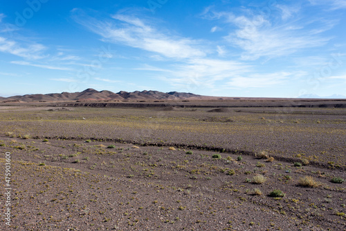 Landscape view in Atacama desert region
