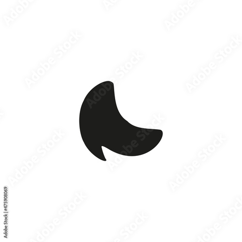 Woman shoe icon. Simple style woman fashion big sale poster background symbol. Logo design element. T-shirt printing. Vector for sticker.
