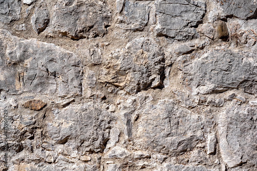 background, texture - ancient Roman masonry wall