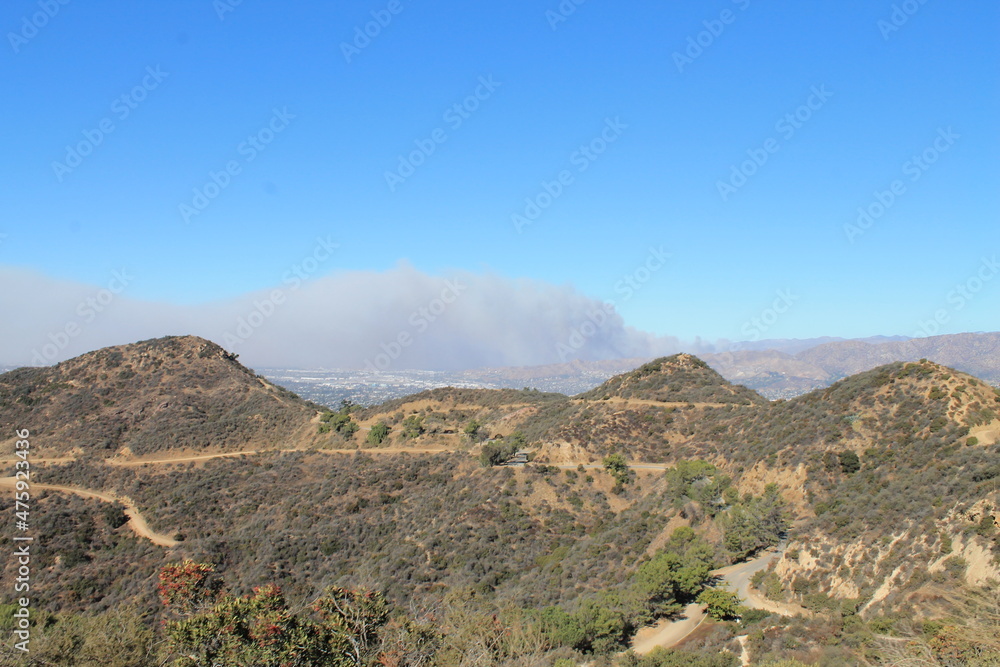 Trail of Hollywood Sign