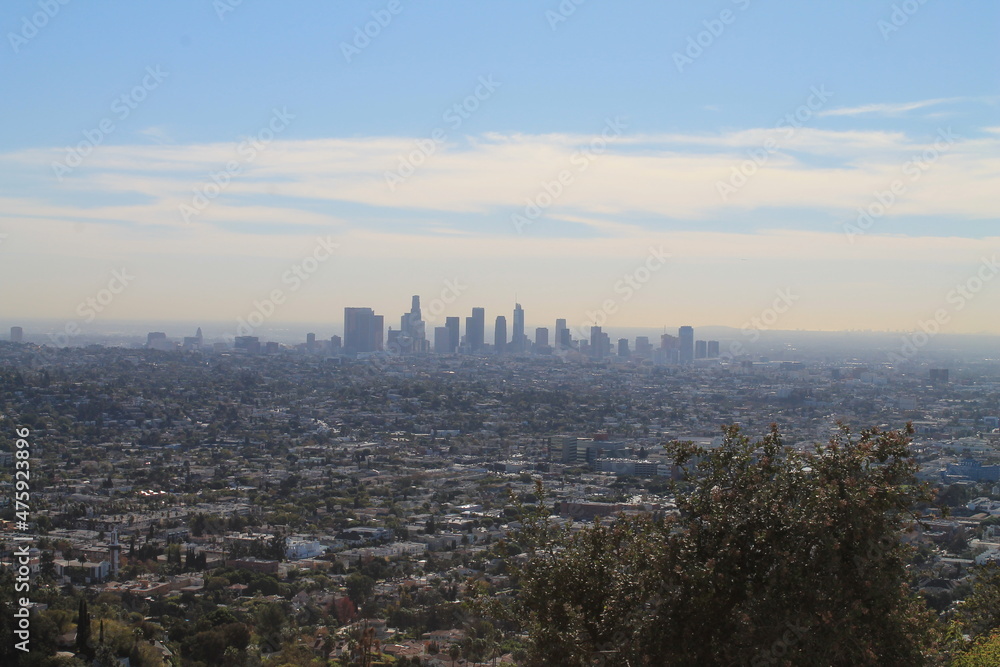 Fototapeta premium Los Angeles Skyline