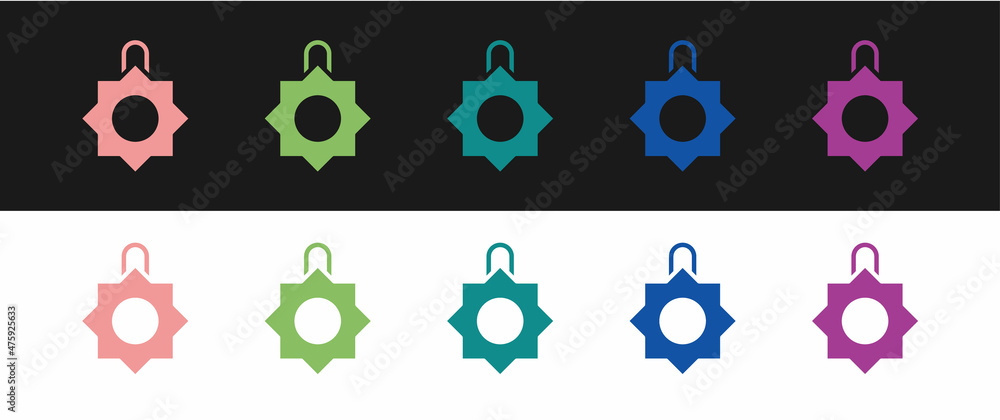 Set Christmas toy icon isolated on black and white background. Merry Christmas and Happy New Year. Vector Set Christmas toy icon isolated on black and white background. Merry Christmas and Happy New Year. Vector