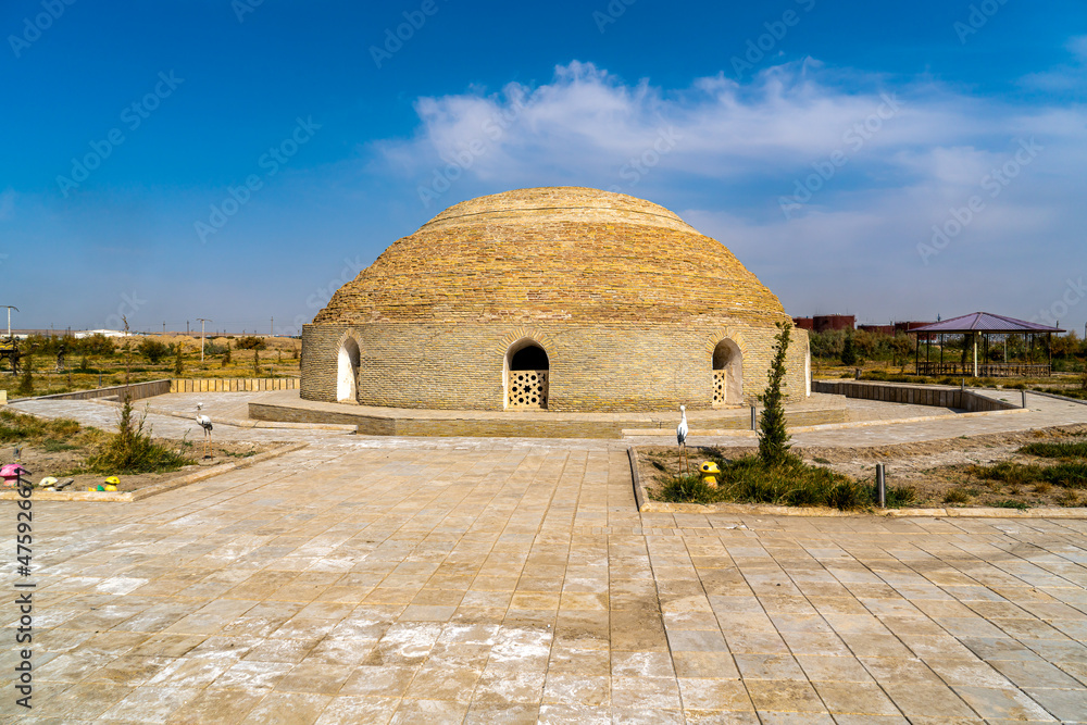 Uzbekistan, near the city of Bukhara, the ancient water reservoir (Sardoba) Yodgorligia