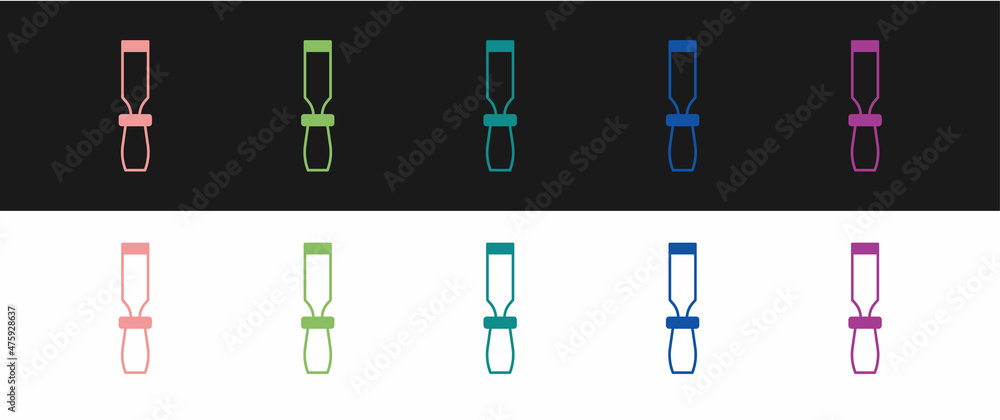 Set Rasp metal file icon isolated on black and white background. Rasp for working with wood and metal. Tool for workbench, workshop. Vector Set Rasp metal file icon isolated on black and white background. Rasp for working with wood and metal. Tool for workbench, workshop. Vector