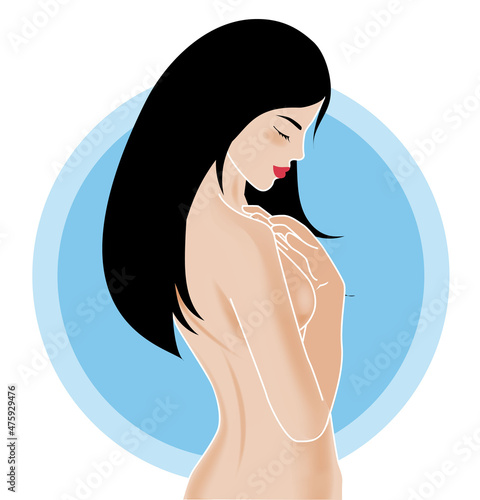 Woman body love and sensuality