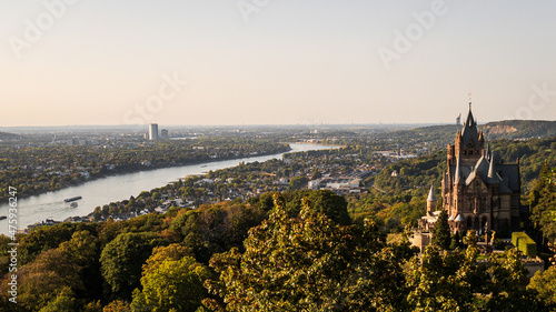 Panorama Castle Forest photo