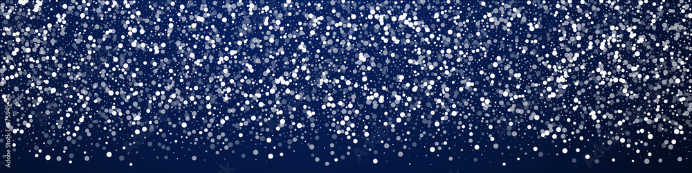Random white dots Christmas background. Subtle fly Random white dots Christmas background. Subtle fly