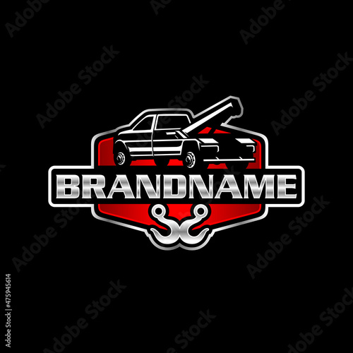 towing logo template