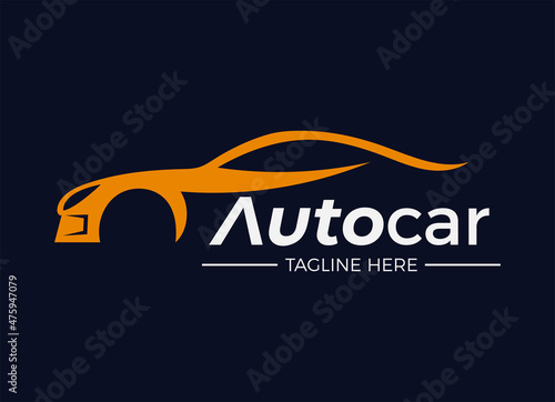 Cars dealer, automotive, autocar logo design inspiration. 