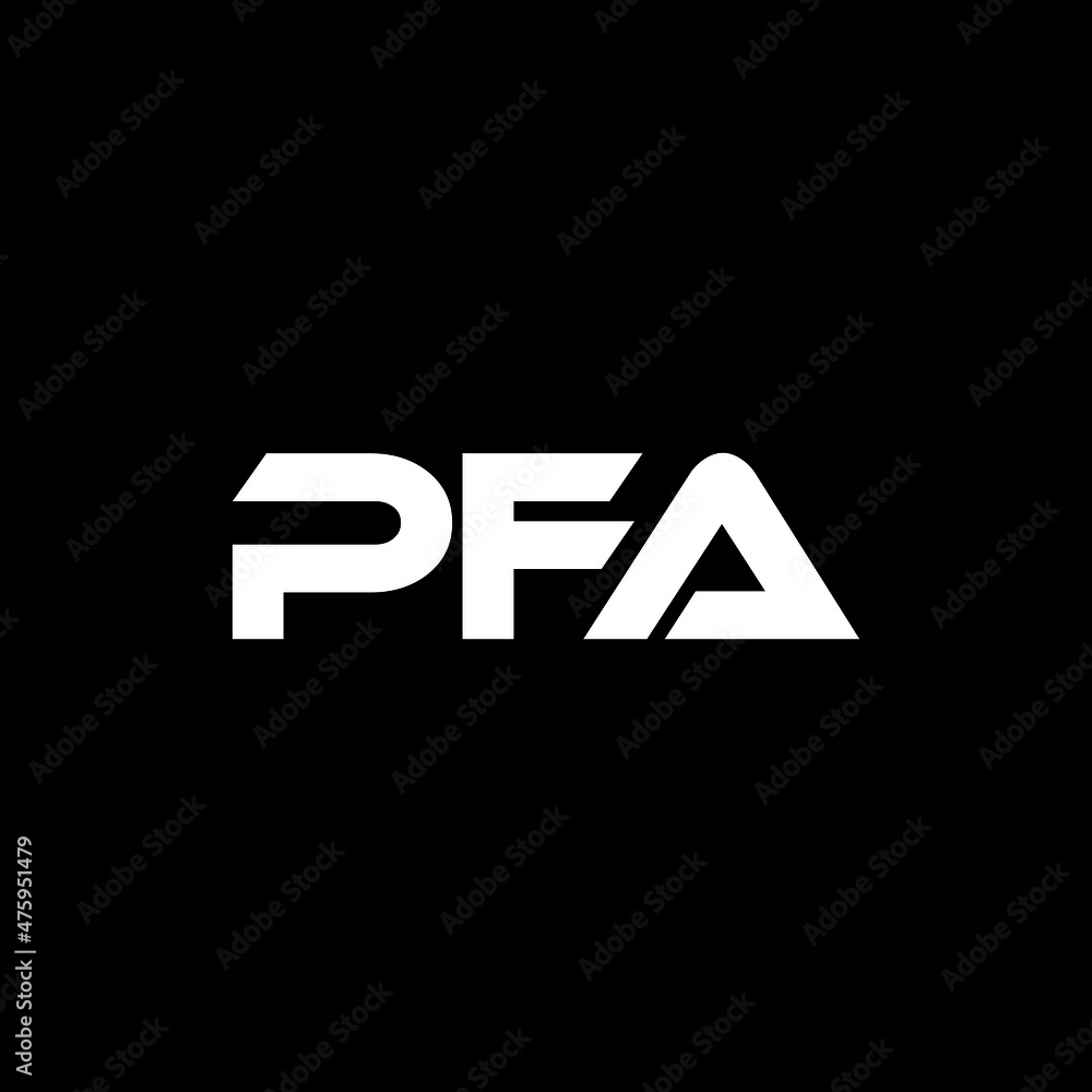 PFA letter logo design with black background in illustrator, vector logo modern alphabet font overlap style. calligraphy designs for logo, Poster, Invitation, etc. PFA letter logo design with black background in illustrator, vector logo modern alphabet font overlap style. calligraphy designs for logo, Poster, Invitation, etc.
