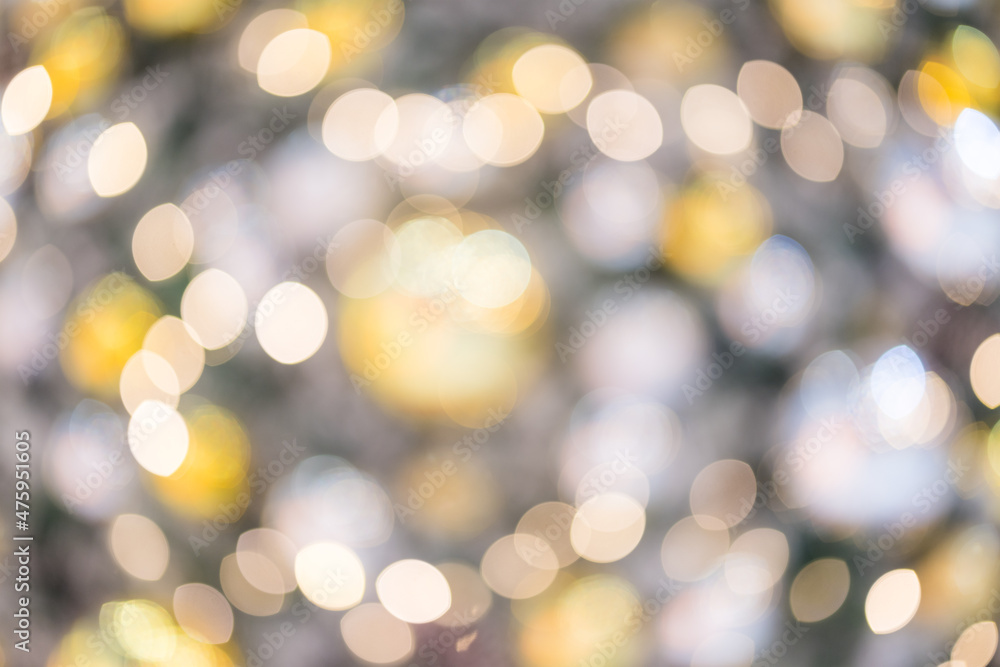 Blur view of Christmas tree decoration Blur view of Christmas tree decoration