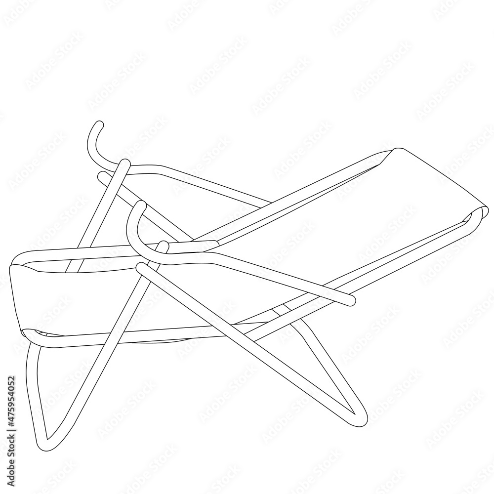 cradleoutlineillustrationcartoon Stock Vector Adobe Stock