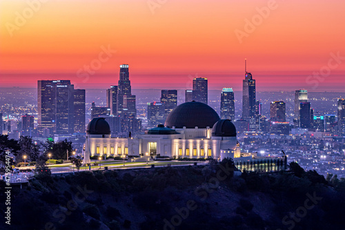 Griffith Observatory at sunrise photo