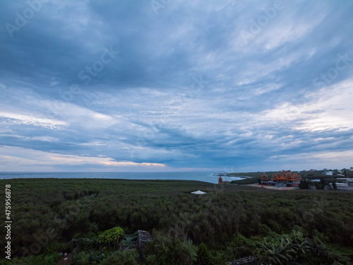 Fototapeta Naklejka Na Ścianę i Meble -  Overcast landscape of the Penghu Island