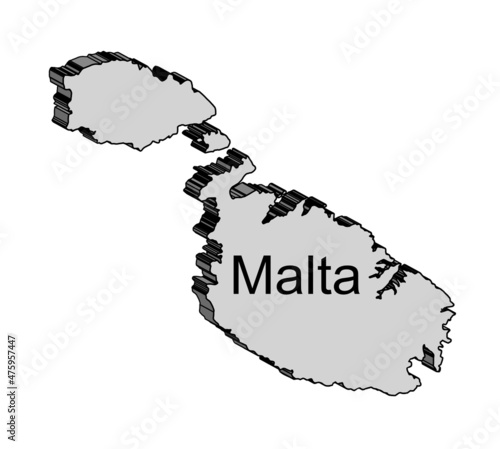Malta 3D Map