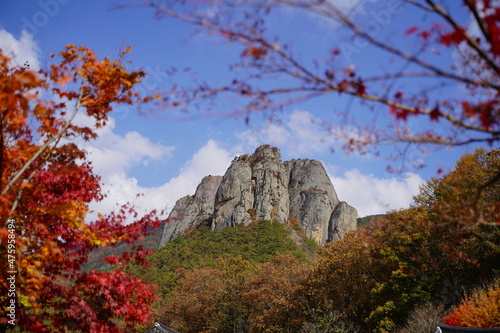 주왕산, Junwang mountain in south Korea, (Cheongsong-gun, Gyeongsangbuk-do, Republic of Korea) photo