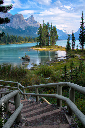Spirit Island - Jasper, Alberta, Canada
