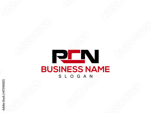 Classic PCN Logo, Letter PC logo icon concept with creative font design
