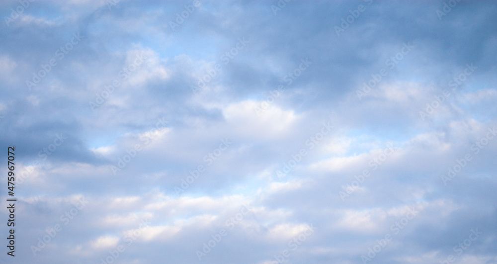 Obraz premium blue sky with clouds