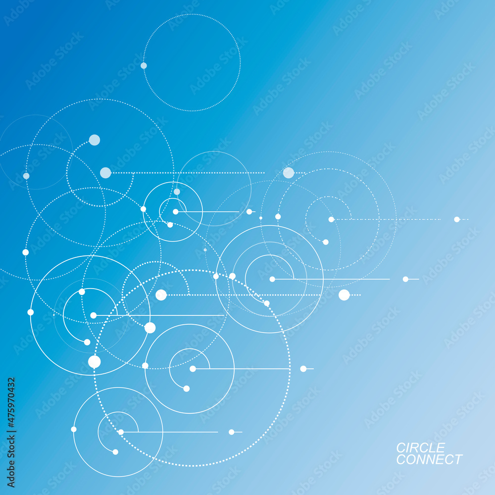 Connect lines background. Network circles dots. Abstract connection element. Vector graphic design Communication pattern Connect lines background. Network circles dots. Abstract connection element. Vector graphic design Communication pattern