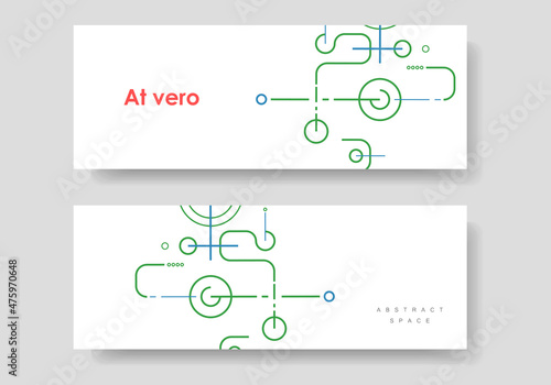 Pattern with digital geometric data network for concept design. Technology backdrop. Internet white background. Abstract art vector cloud technology. Web banner