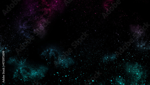 Fototapeta Naklejka Na Ścianę i Meble -  abstract space, colorful nebula, stars and sky