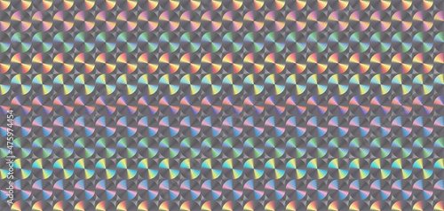 Hologram sticker background. Modern holo paper background with colored overflows. Colourful retro rainbow hologram paper.