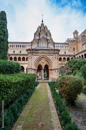 Royal Monastery of Santa Maria de Guadalupe. Caceres, Spain. photo