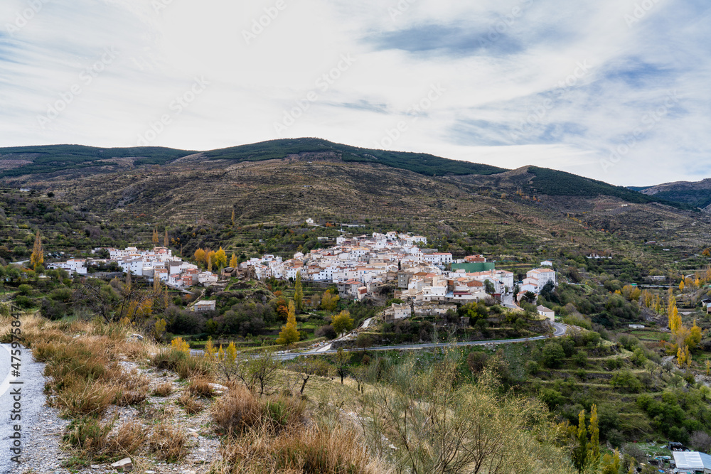 Bacares located in Sierra de Los Filabres in Almeria Province, Andalusia, Spain