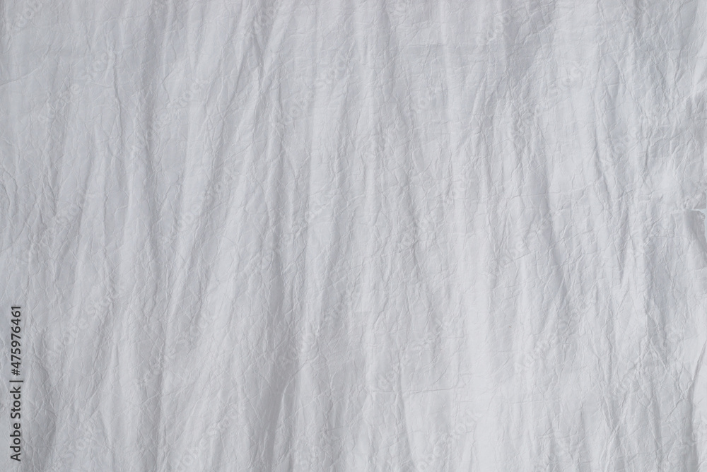 Crumpled white paper background. Crumpled white paper background.