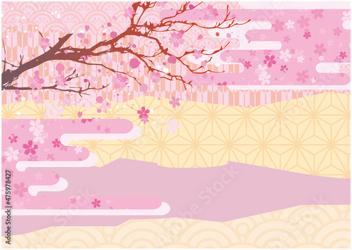 春　桜　背景