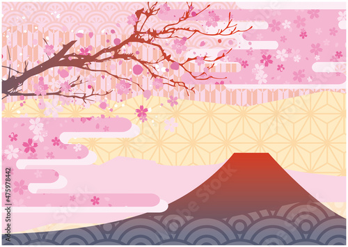 春　桜　背景